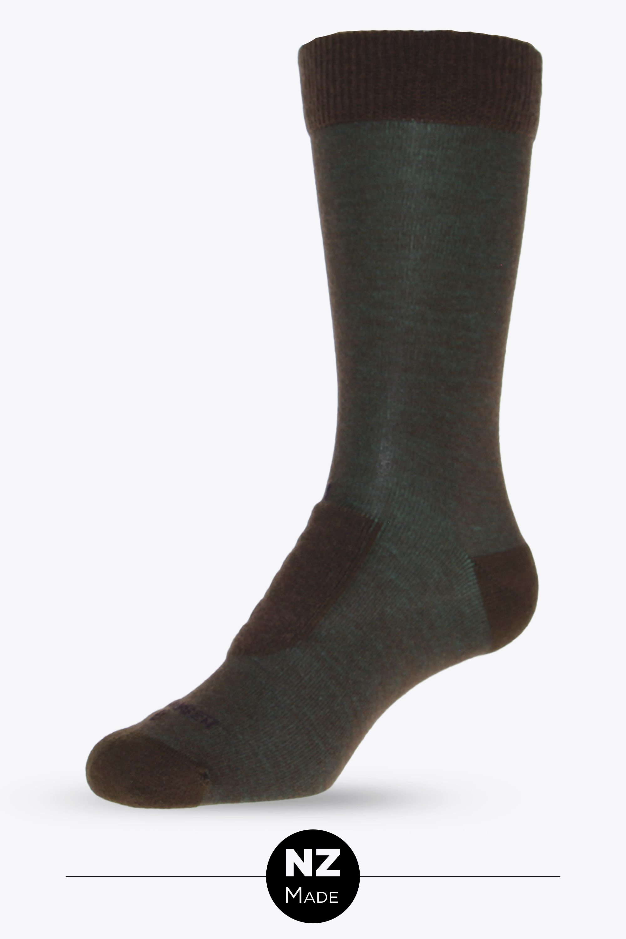 Nuyarn Dress Sock - caramel
